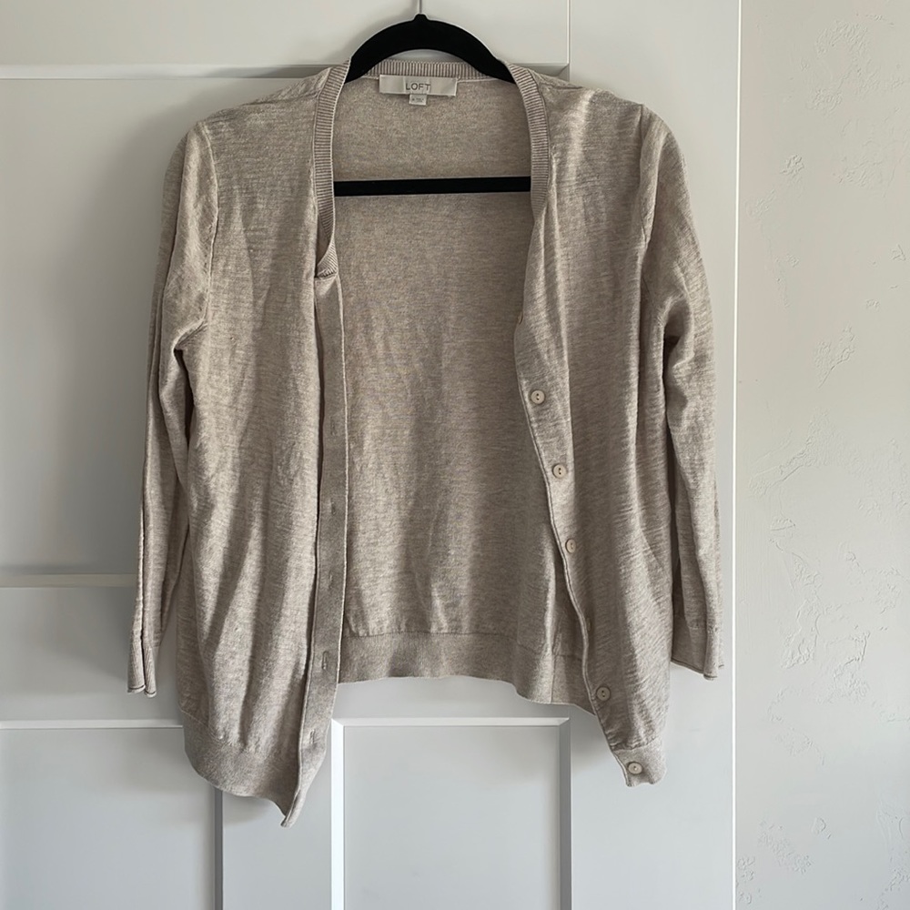 Loft cardigan - worn twice